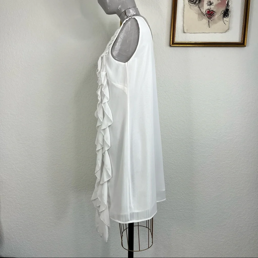 DVF Spring 2012 Ruffle Mini Sheath Dress - Picture 3 of 6